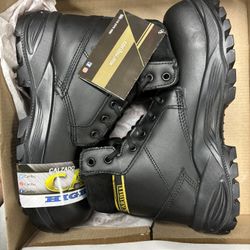 Caribu Steel Toe Work Boots Size 7-11