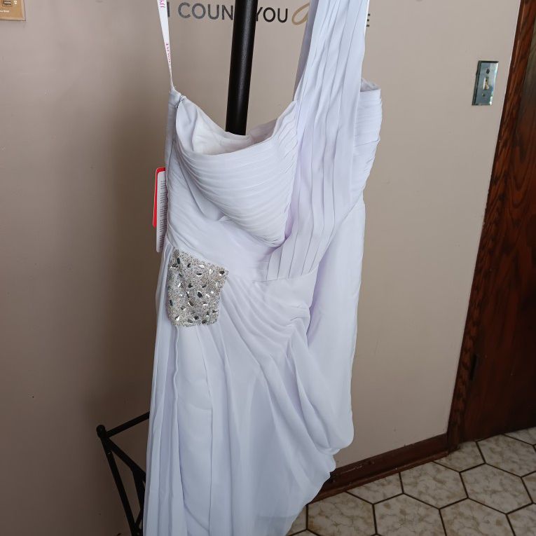 New White Formal Dress For Women
