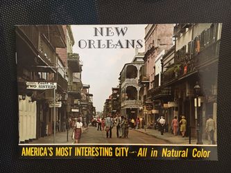 Vintage New Orleans Souvenir Booklet