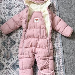 Toddle Snowsuit | Used Once | With Booties And 