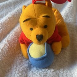 Disney First Years Winnie Pooh Plush Stuffed Animal Toy 10”