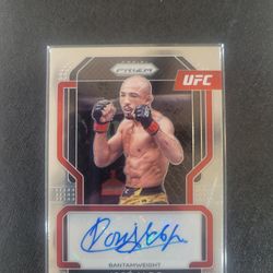 Ufc Jose Aldo Autograph Card 2022 Panini Prizm 