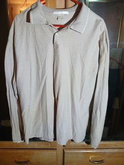 Perry Ellis Polo Long Sleeve 2xx