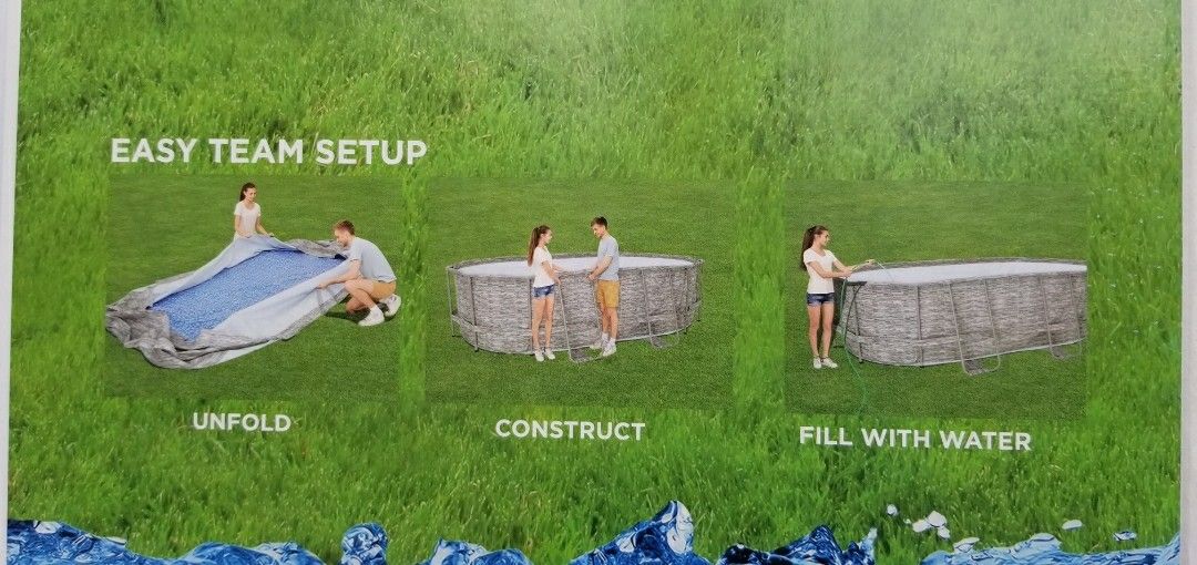 NEW IN SEALED BOX Coleman 16x10x48 Swimming Pool With Filter Pump and