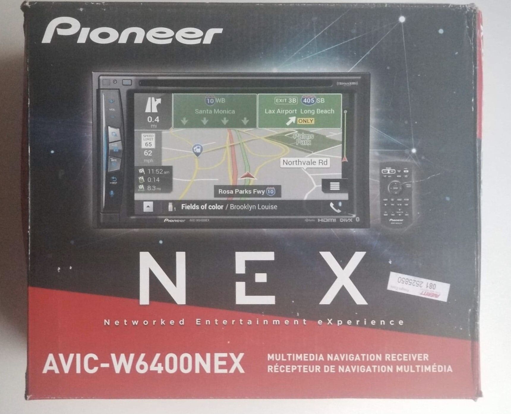 pioneer AVIC-W6400NEX multimedia navigation receiver
