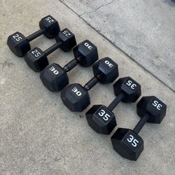 Hex Dumbbells - 180 Lbs
