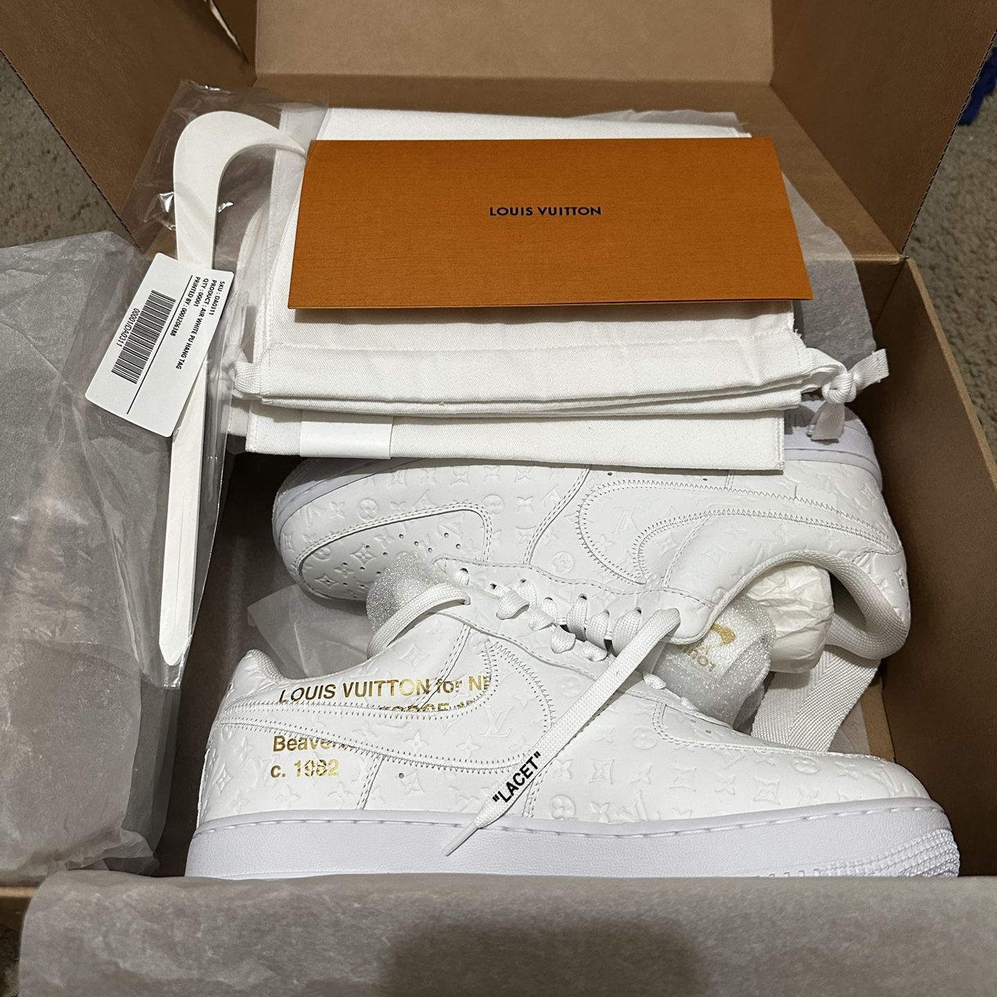 Louie Vuitton Air forces for Sale in Riverside, CA - OfferUp
