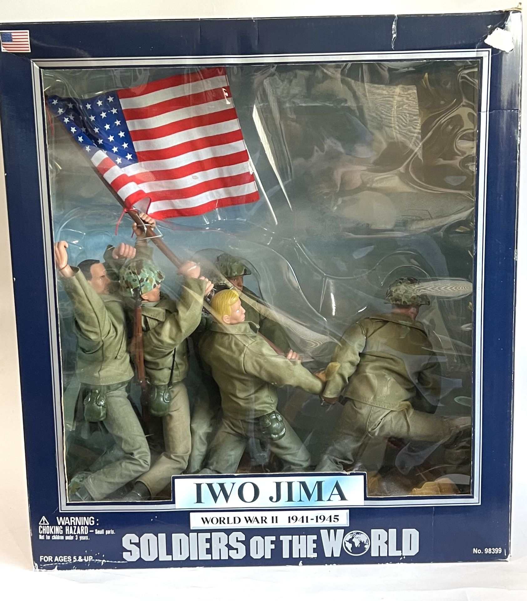 Soldiers of the World 98399 World War II 1(contact info removed): Iwo Jima 1/6 Scale Diorama Jointed Action Figures