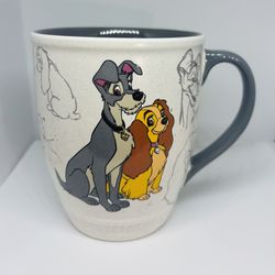 Rare Disney Classics Lady and the Tramp Mug 