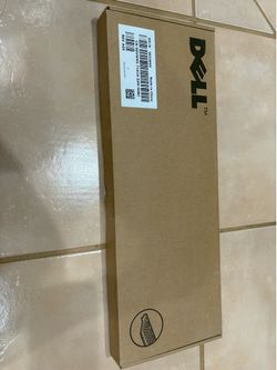 Neww Dell keyboard, black. Still in original box. Model 0GVWNX.