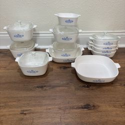 Lot Of 18 Corning Ware Bundle 