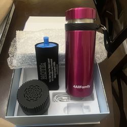 4ALLFAMILY Explorer Insulin Cooler Travel Case 3-In-1 – Insulin Travel Case TSA Approved with 72h Cooling – Magenta USB Powered Medicine Cooler + Ice 