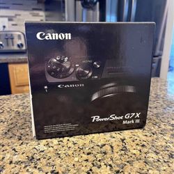 Canon Power shot G7x Mark III 