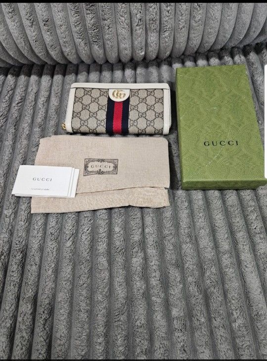 Gucci Ophidia Zip Wallet 