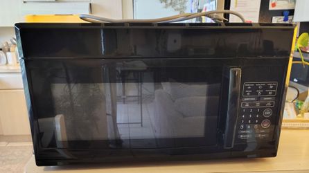 MAGIC CHEF 1.6 CU FT OVER THE RANGE MICROWAVE DELIVERY AVAILABLE