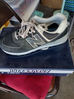 Like new men new balance size 12 good for work 15.00