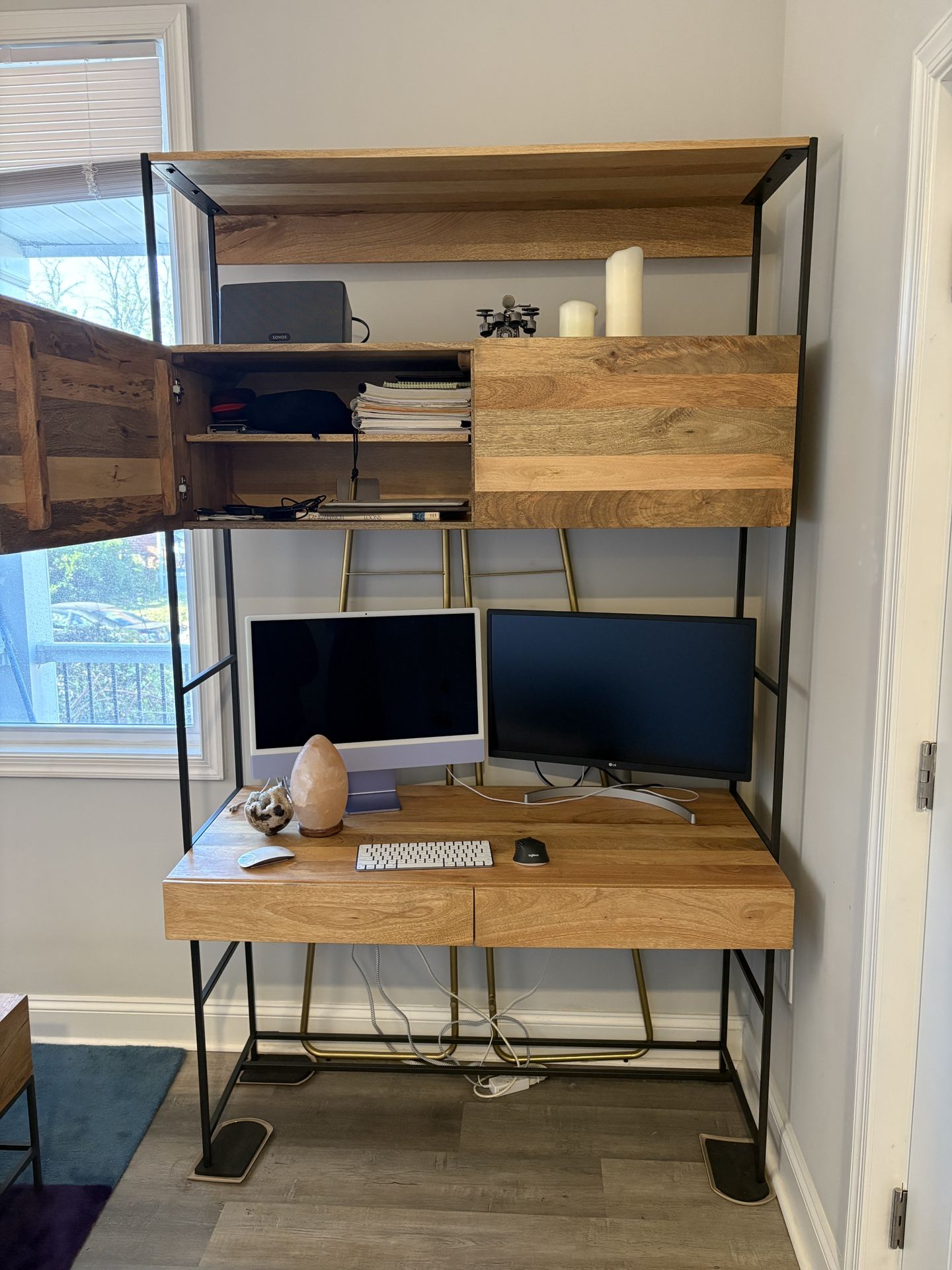 West Elm Industrial Modular Desk