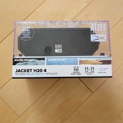 Altec Lansing Jacket H20 4 Rugged Bluetooth Speaker. Brand New.