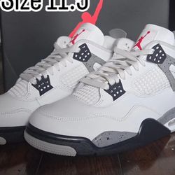 Jordan 4 White Cement