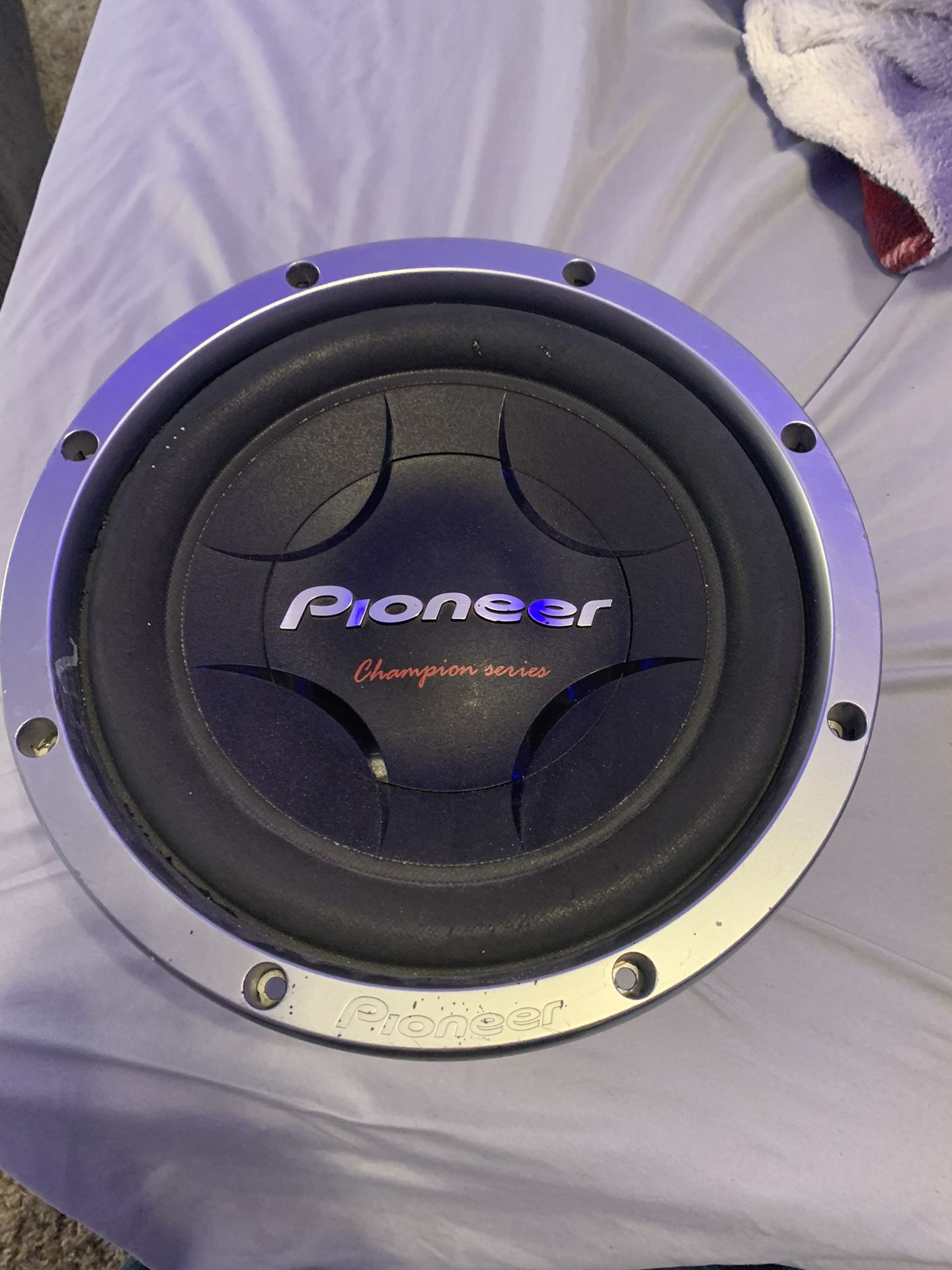 Pioneer 12in Sub And Mtx Amp