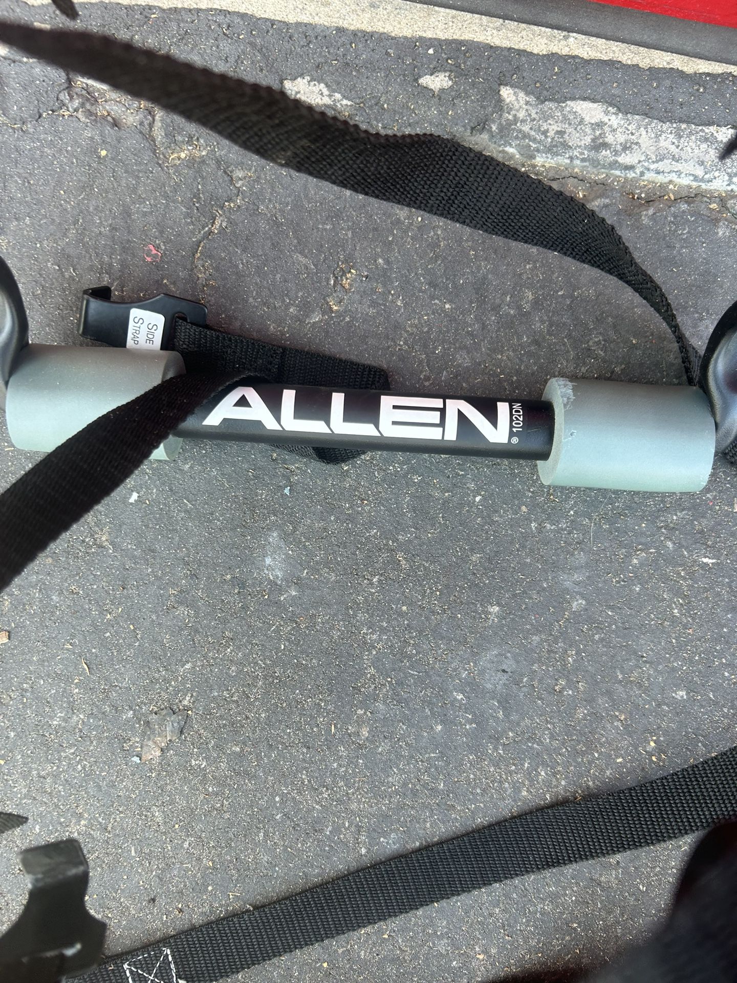 Allen Sports Deluxe 2-Bicycle Trunk Mounted Bike Rack Carrier, Model 102DN, Black