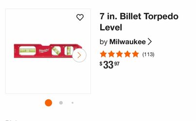 7 in. Billet Torpedo Level by Milwaukee