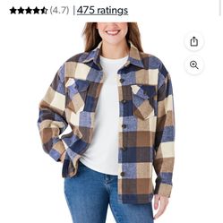 Women's Shacket Flannel