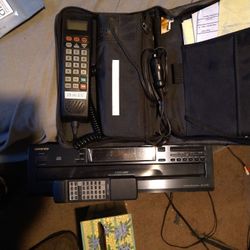 Old School Car Cell Phone Works Onkyo 6 Disc Changer