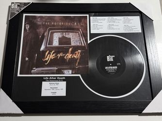 The Notorious B.i.g Life After Death Lp Vinyl Record