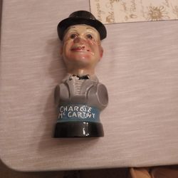 Charlie McCarthy Porcelain Bottle Or Statue