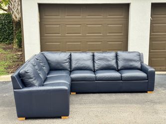 🛋️ Sofa/Couch Sectional - Leather - Delivery Available 🚛
