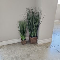 Fake Grass Plant Home Decor