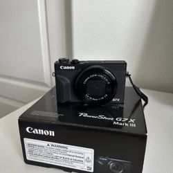 Canon PowerShot G7 X Mark III - 20.1MP Point & Shoot Digital Camera - Black