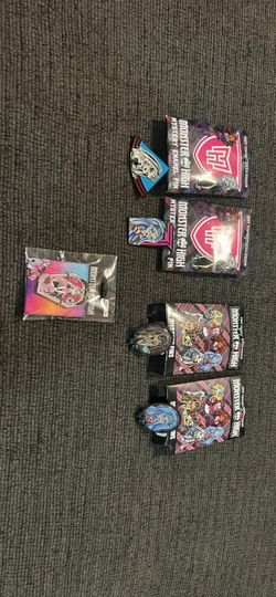Monster high mystery enamel pins