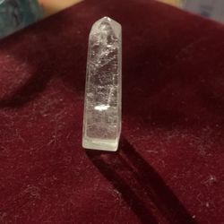 Mini Clear Quartz Tower And White Clear Crystal Phantom 