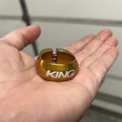 Chris King Gold Seatpost Clamp 31.8mm