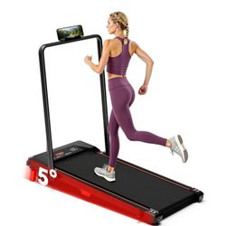 Walking Pad with Handle Bar, XBD Treadmills for Home Office 330lbs 