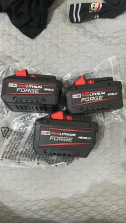 Milwaukee forge batterys