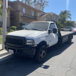 2006 Ford F450 16 foot flatbed truck