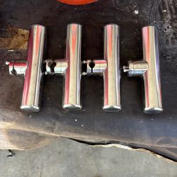 4 Adjustable Fishing Rod Holders