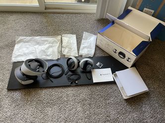 Sony PlayStation VR2 Headset with controllers