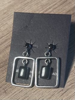 Black Onyx Earrings