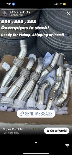 Any Bmw Catless Downpipe
