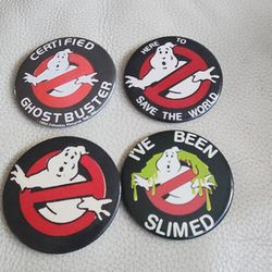 Ghost Busters Pins