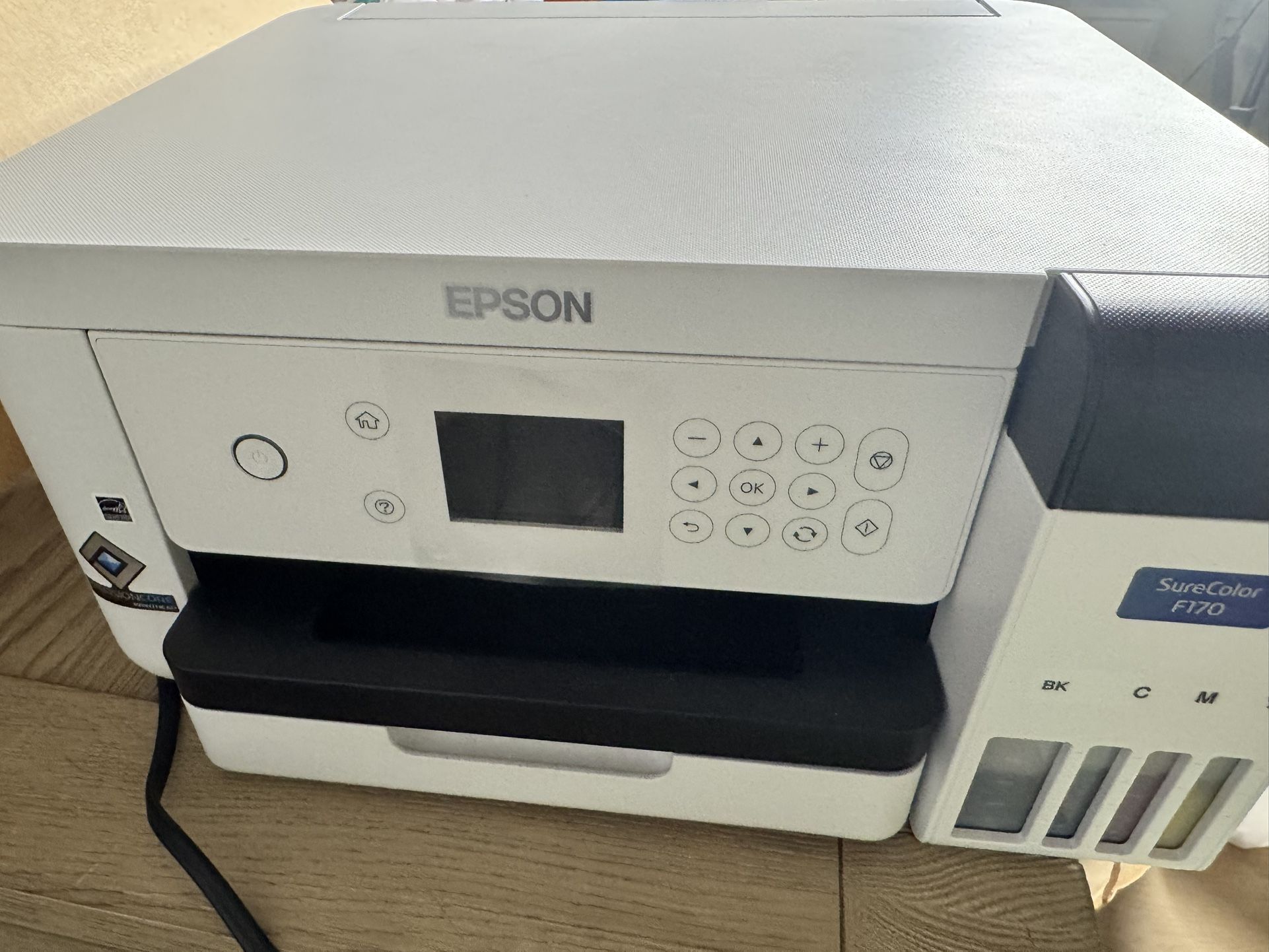 Epson Sublimation Printer - 8.5" x 11" Format – Includes Genuine Epson Ink, FREE Sublimation Paper, Heat Tapes, 2 Teflon Sheets and More!!