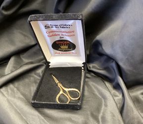 Vintage Singer, Imperial Club, Commemorative Golden Scissors