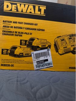 Battery and fast charger kit