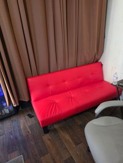 Red couch