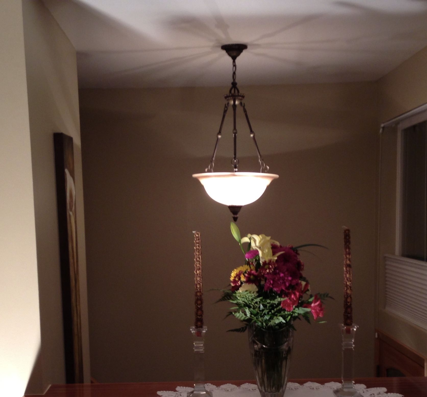 Ceiling light/ chandelier- West Seattle