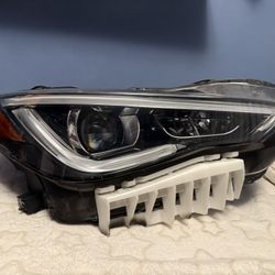 INFINITI Q60 RIGHT HEADLIGHT 2017 2018 2019 2020 2021 2022